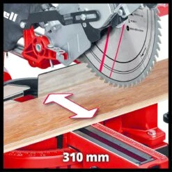 Einhell TC-SM 2531/2 U Radiaal Afkortzaag Inclusief Onderstel -WerkPro Verkoopwinkel 1200x1200 713