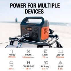 Jackery Explorer 240 - Draagbare Powerstation - Elektrische Gereedschapsaccu - 230V Power Station Generator -WerkPro Verkoopwinkel 1200x1200 74