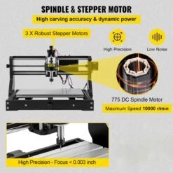 Vevor® Cnc 3018 Pro Laser Graveermachine - Graveer Machine - Laser Cutter - Graveerset - Laser Engraver - Laser Snijmachine - Laser Snijden -WerkPro Verkoopwinkel 1200x1200 751