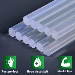 Lijmpistool Vullingen 11 Mm - Lijmsticks - Lijmstift Lijmpistool - Lijmpatronen - 100 Stuks -WerkPro Verkoopwinkel 1200x1200 831
