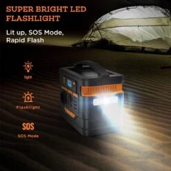 NOVOO Powerstation - Max 450 Watt Output- 80000mAh - AC - USB-C - PD - DC 12V - 3*USB Uitgang -WerkPro Verkoopwinkel 1200x1200 853