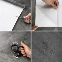 Merkloos Zelfklevende Folie – Plakfolie – Grijs/Beton 45x250cm - Antraciet Marmer -WerkPro Verkoopwinkel 1200x1200 947