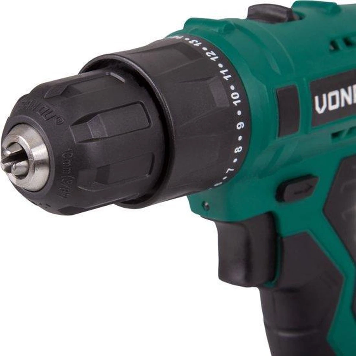 VONROC Accuboormachine – 16V – 1.5Ah – Incl. Accu, Sneloplader, 2 Schroefbits & Opbergtas 5 VONROC Accuboormachine – 16V – 1.5Ah – Incl. Accu, Sneloplader, 2 Schroefbits & Opbergtas - Afbeelding 3