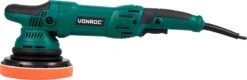 VONROC Excentrische Poetsmachine – 1050W – Ø150MM – Soft Start – Incl. 4 Schijven, Steunschijf & Tas -WerkPro Verkoopwinkel 1200x391