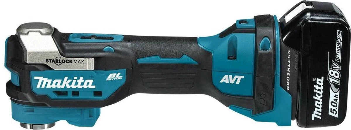 Makita DTM52RTJX2 Accu Multitool 18V 5.0Ah Li-ion In Mbox 8 Makita DTM52RTJX2 Accu Multitool 18V 5.0Ah Li-ion In Mbox - Afbeelding 6