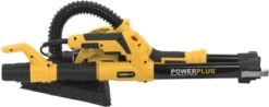 Powerplus POWX0477 Telescopische Wandschuurmachine - 710W - Ø225mm - Incl. 2 Schuurkoppen (rond En Driehoek), 6x Schuurpapier En Stofzak - Voor Plafond En Muur -WerkPro Verkoopwinkel 1200x477