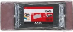 KWB Handschuurblok - Set Met 50 Schuurstroken -WerkPro Verkoopwinkel 1200x535 2