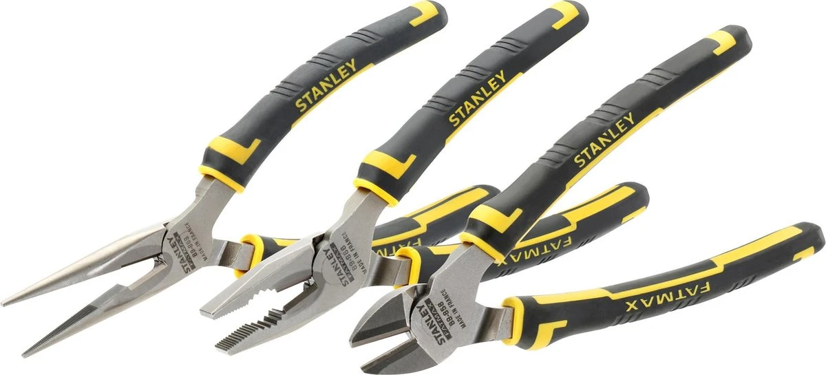 STANLEY FATMAX Tangenset 3delig 7 STANLEY FATMAX Tangenset 3delig - Afbeelding 5