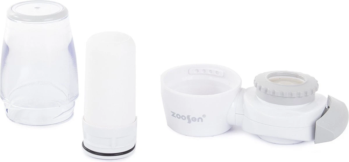 Merkloos Kraanfilter - Waterzuiveraar Kraanwater - Waterontharder - Waterfilter - Wit 7 Merkloos Kraanfilter - Waterzuiveraar Kraanwater - Waterontharder - Waterfilter - Wit - Afbeelding 5