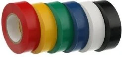 Benson PVC Isolatieband 3 Meter X 18 Mm - 6 Kleuren 13 Benson PVC Isolatieband 3 Meter X 18 Mm - 6 Kleuren -WerkPro Verkoopwinkel 1200x570 6