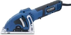 Hyundai Mini Cirkelzaag 600W - Handcirkelzaag Ø85mm - Afkortzaag - Invalzaag - Met Geleiderail - Incl. 3x Zaagblad -WerkPro Verkoopwinkel 1200x588 3