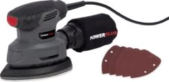 Powerplus POWE40020 Elektrische Schuurmachine - Handpalmschuurmachine - Multischuurschuurmachine - 140W - Incl. Stofopvangbox En 5x Schuurpapier -WerkPro Verkoopwinkel 1200x590 2