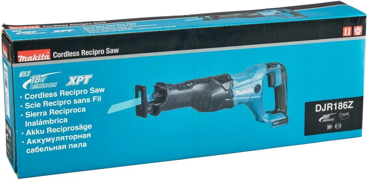 Makita DJR186z 18V Li-Ion Reciprozaag - Losse Body (geleverd Zonder Accu En Lader) 9 Makita DJR186z 18V Li-Ion Reciprozaag - Losse Body (geleverd Zonder Accu En Lader) - Afbeelding 7