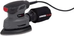 Powerplus POWE40020 Elektrische Schuurmachine - Handpalmschuurmachine - Multischuurschuurmachine - 140W - Incl. Stofopvangbox En 5x Schuurpapier -WerkPro Verkoopwinkel 1200x594 1