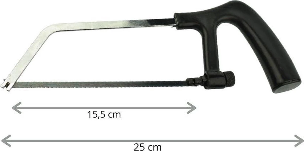 Orange85 IJzerzaag - Metaal - 25cm - Met Extra Zaag - Handvat - Metaalzaag - Handzaag - Zaag 4 Orange85 IJzerzaag - Metaal - 25cm - Met Extra Zaag - Handvat - Metaalzaag - Handzaag - Zaag - Afbeelding 2