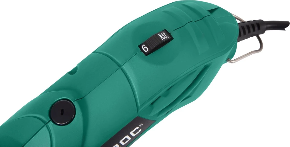 VONROC Multitool – Roterend – 160W – Flexibele As – Incl. 232-delige Accessoire Set & Opbergtas 5 VONROC Multitool – Roterend – 160W – Flexibele As – Incl. 232-delige Accessoire Set & Opbergtas - Afbeelding 3