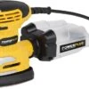 Powerplus POWX0481 Elektrische Schuurmachine - Handpalmschuurmachine - Multischuurschuurmachine - 220W - Incl. 15x Schuurpapier, Stofopvangbox En Gereedschapskoffer