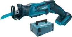 Makita DJR185ZJ 18V Li-Ion Accu Reciprozaag Body In Mbox - Met Decoupeerzaag / Reciprozaag Bladopname
