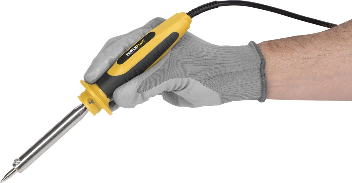Powerplus POWX1384 Soldeerbout - 60W - Incl. Standaard 4 Powerplus POWX1384 Soldeerbout - 60W - Incl. Standaard - Afbeelding 2