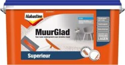 Alabastine Muurglad Superieur - Wit - 10 Liter