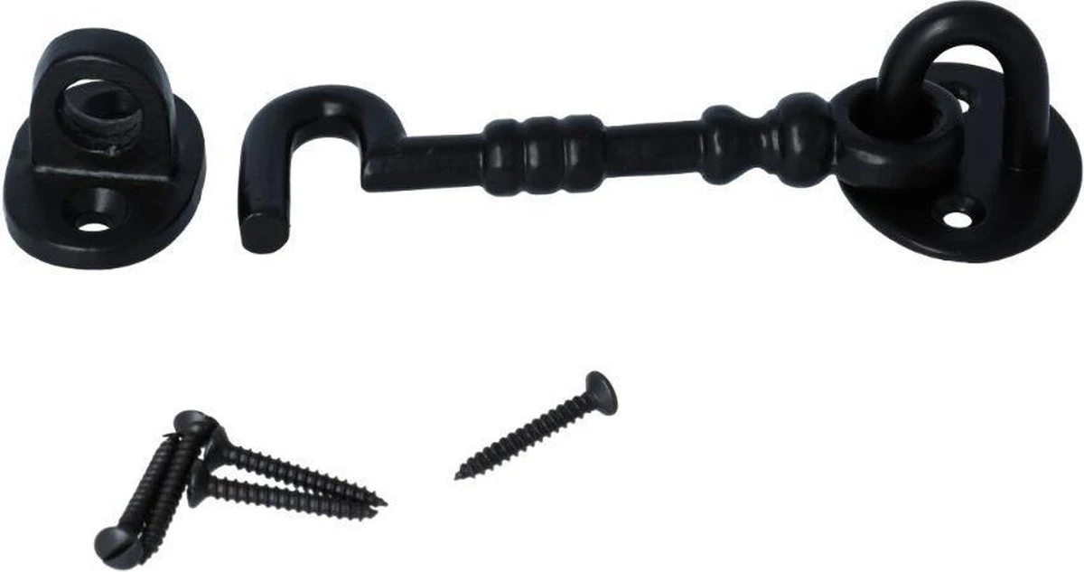 Merkloos Zwarte Deurhaak En Vanger Klein Geschikt Voor Schuifdeuren - Deurhaak Zwart - Deurhaak Schuifdeur - Deurhaakje Zwart - Deurhaakje En Vanger Zwart 5 Merkloos Zwarte Deurhaak En Vanger Klein Geschikt Voor Schuifdeuren - Deurhaak Zwart - Deurhaak Schuifdeur - Deurhaakje Zwart - Deurhaakje En Vanger Zwart - Afbeelding 3