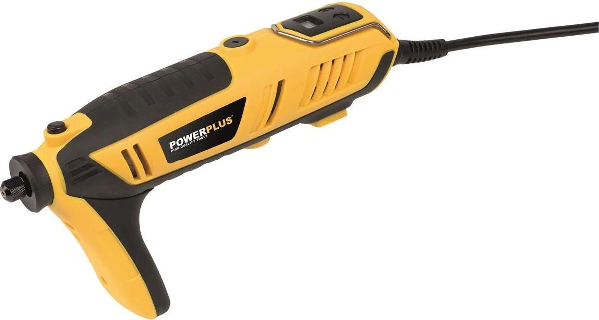 Powerplus POWX1341 Roterende Multitool - Multifunctioneel Gereedschap - 200W - Roterend - Variabele Snelheid - Digitale Display - Incl. Statief, Flexibele As, 2 Opzetstukken, 126 Accessoires En Gereedschapskoffer 13 Powerplus POWX1341 Roterende Multitool - Multifunctioneel Gereedschap - 200W - Roterend - Variabele Snelheid - Digitale Display - Incl. Statief, Flexibele As, 2 Opzetstukken, 126 Accessoires En Gereedschapskoffer - Afbeelding 11