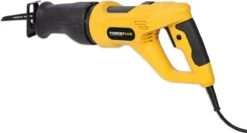 Powerplus POWX0397 Reciprozaag - Elektrische Schrobzaag - 900W - Verstelbare Hoofdhandgreep -Compact En Met Snelwisselsysteem - Incl. 2 Zaagbladen - Reciprozaagbladeren Voor Hout En Metaal -WerkPro Verkoopwinkel 1200x645 4