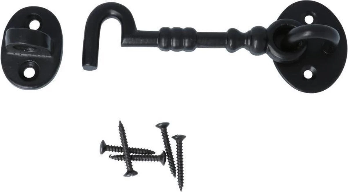 Merkloos Zwarte Deurhaak En Vanger Klein Geschikt Voor Schuifdeuren - Deurhaak Zwart - Deurhaak Schuifdeur - Deurhaakje Zwart - Deurhaakje En Vanger Zwart 7 Merkloos Zwarte Deurhaak En Vanger Klein Geschikt Voor Schuifdeuren - Deurhaak Zwart - Deurhaak Schuifdeur - Deurhaakje Zwart - Deurhaakje En Vanger Zwart - Afbeelding 5