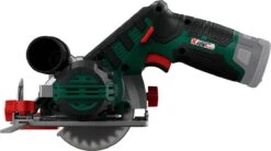 PARKSIDE Accu-handcirkelzaag 12V Zonder Accu - Toerental: 1400 Tpm - Zaaghoek: 0–45° - Zaagdiepte: Max. 26 Mm (bij 0°) - Zaagblad: Ø85 X Ø15 Mm - Exclusief Accu En Snellader