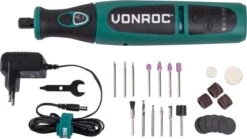 VONROC Accu Multitool – Roterend – 8V – Incl. 24 Accessoires, Oplader & Opbergtas 18 VONROC Accu Multitool – Roterend – 8V – Incl. 24 Accessoires, Oplader & Opbergtas -WerkPro Verkoopwinkel 1200x674 1