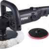FERM Professionele Poetsmachine /polijstmachine Set – Constant Speed Electronics – 180mm 1400W – 4m Rubberen Kabel - Variabele Snelheid – Inclusief 2 Polijstschijven, Steunschijf En Opbergtas -WerkPro Verkoopwinkel 1200x676 2