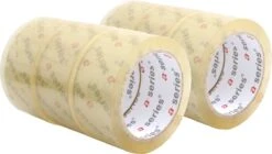 6x A-Series Verpakkingstape - Transparant - 50 Mm X 66 M - Low Noise