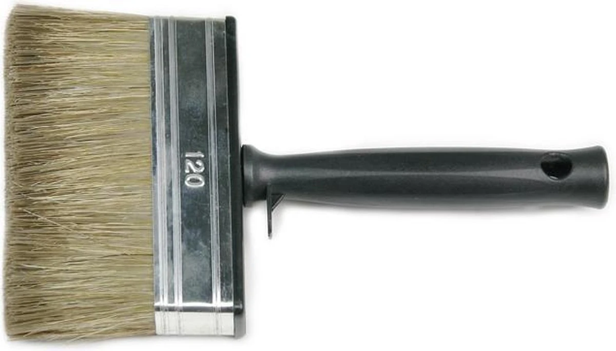 Beits Blokkwast - Beits Kwast - Zwart - 12 X 3cm 3 Beits Blokkwast - Beits Kwast - Zwart - 12 X 3cm