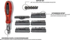 Schroevendraaierset Met Bitset - 116 Delig - Set Schroevendraaiers - Gereedschapset - Handige Opbergstand - Soft Grip - Precisie - Schroevendraaier Set -WerkPro Verkoopwinkel 1200x685 4