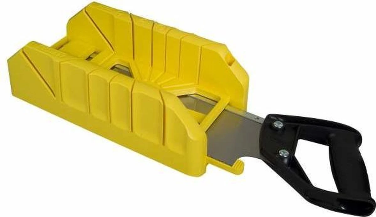 STANLEY Verstekbak Met Kapzaag - 350 Mmx 14x Mmx 95 Mm - Kunststof 4 STANLEY Verstekbak Met Kapzaag - 350 Mmx 14x Mmx 95 Mm - Kunststof - Afbeelding 2