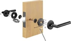 Deurklink - Deurbeslag - Deurkruk - Voor Binnen En Buiten - Zwart - RVS 14 Deurklink - Deurbeslag - Deurkruk - Voor Binnen En Buiten - Zwart - RVS -WerkPro Verkoopwinkel 1200x693 3