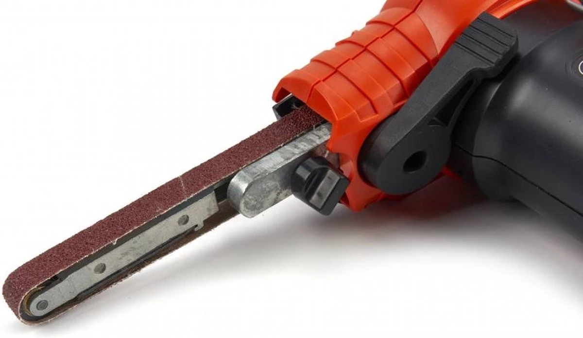 Black & Decker BLACK+DECKER KA900E-QS Bandschuurmachine - 350W - Powerfile Met Cyclonic Action Stofopvang 4 Black & Decker BLACK+DECKER KA900E-QS Bandschuurmachine - 350W - Powerfile Met Cyclonic Action Stofopvang - Afbeelding 2