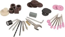 Powerplus POWE80060 Roterende Multitool - Multifunctioneel Gereedschap - 135W - Roterend - Variabele Snelheid - Incl. Statief, Slang, 40 Accessoires En Gereedschapskoffer -WerkPro Verkoopwinkel 1200x698 3