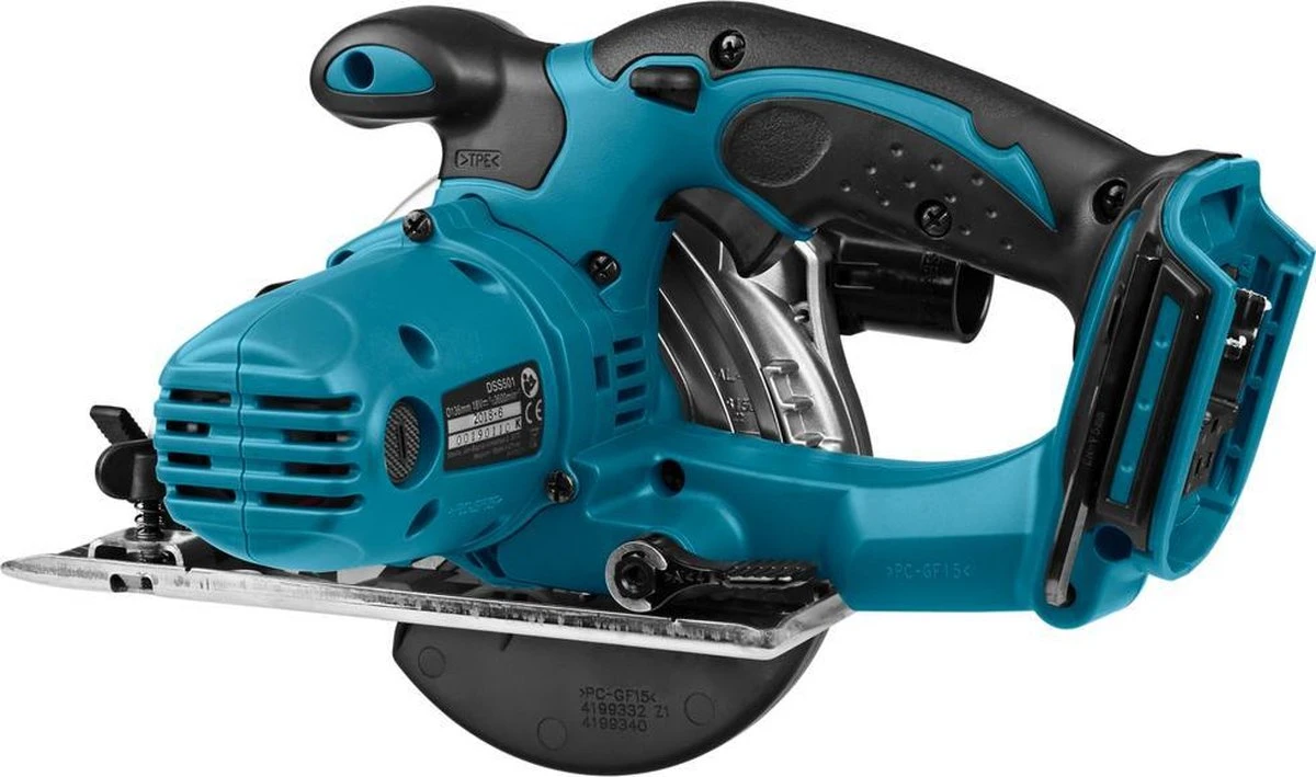 Makita Mkt 18 V Cirkelzaag 136 Mm DSS501ZJ - Losse Body (geleverd Zonder Accu En Lader) 4 Makita Mkt 18 V Cirkelzaag 136 Mm DSS501ZJ - Losse Body (geleverd Zonder Accu En Lader) - Afbeelding 2
