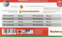 Merkloos Schroeven - Hoog Kwaliteit Set Van 270 Stuks Schroeven - Verschillende Formaten - Kruiskop - Platte Schroeven -WerkPro Verkoopwinkel 1200x719 8