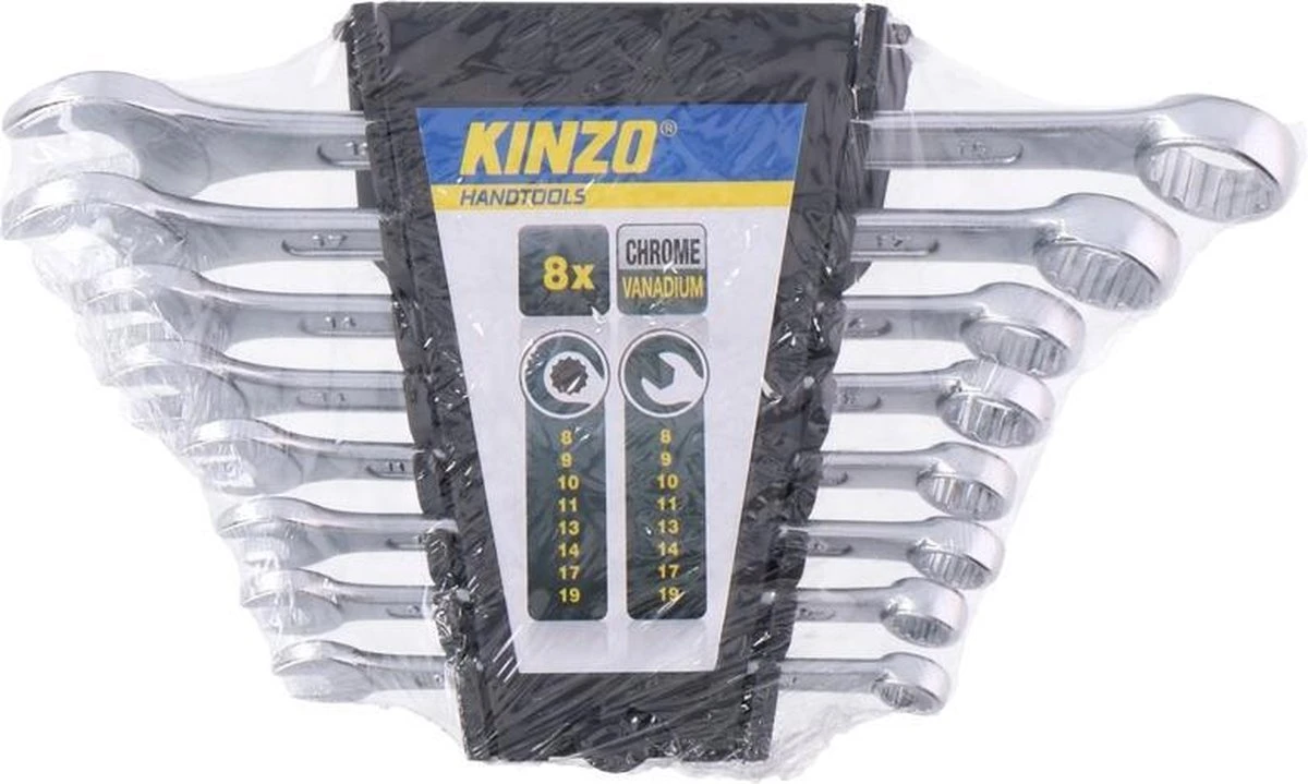 8 Delige Ringsleutel Set - Steeksleutel Set - 8 Delig - 8 Mm - 19 Mm 3 8 Delige Ringsleutel Set - Steeksleutel Set - 8 Delig - 8 Mm - 19 Mm