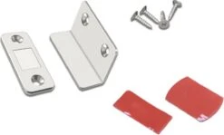 TLVX Magneetsnapper / Hoek Magneet / 1 Set / Zinaps / Magneet / Lade Magneet Sluiting / Zelfklevende Deurmagneet / Magneet Kast Deur / Kastdeuren Magneet / Kabinet Magnetisch / Zilveren Magneet / Magnetische Sluitingsdeur / Deur Sluiting Magneet -WerkPro Verkoopwinkel 1200x723 5