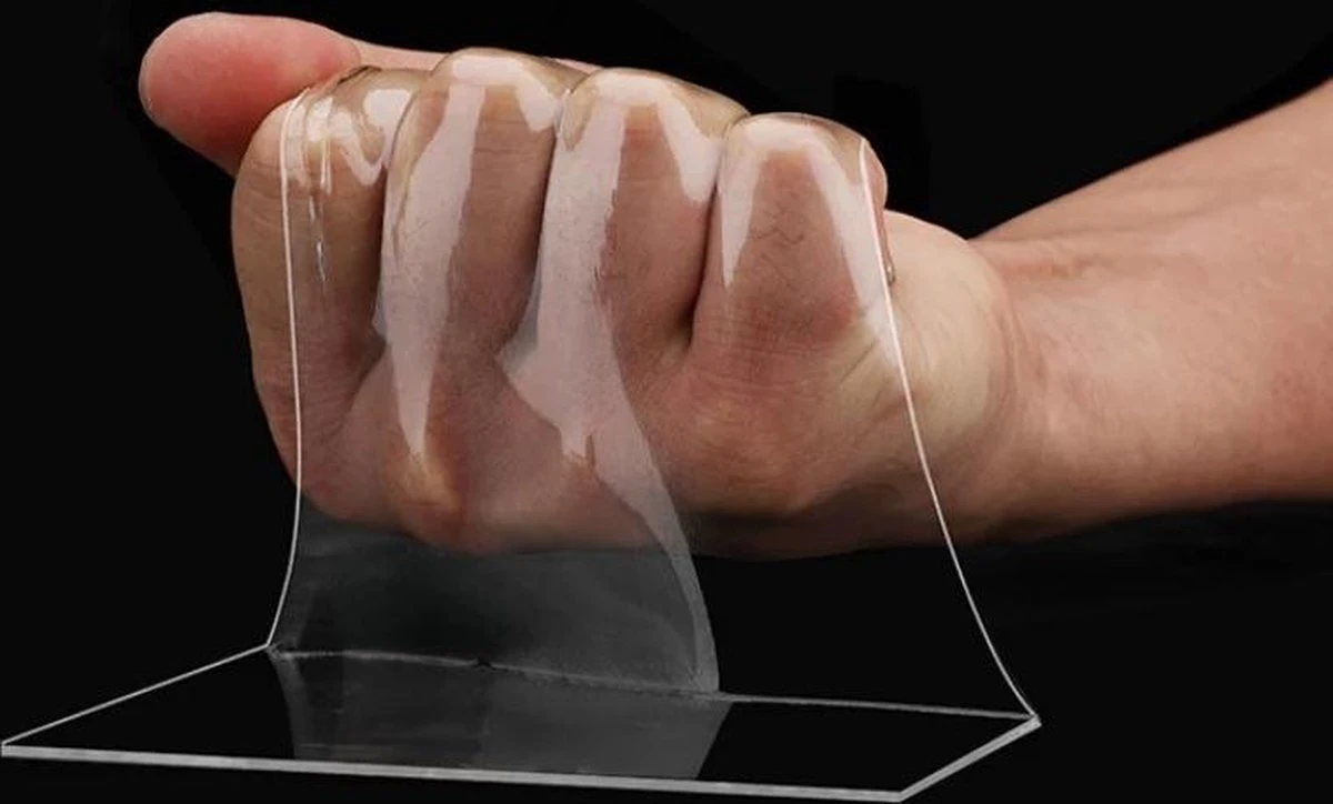 Merkloos Nano Tape - Montage Tape - Premium Grip Tape - Dubbelzijdig - Afwasbaar - Herbruikbaar - 1 Meter 5 Merkloos Nano Tape - Montage Tape - Premium Grip Tape - Dubbelzijdig - Afwasbaar - Herbruikbaar - 1 Meter - Afbeelding 3