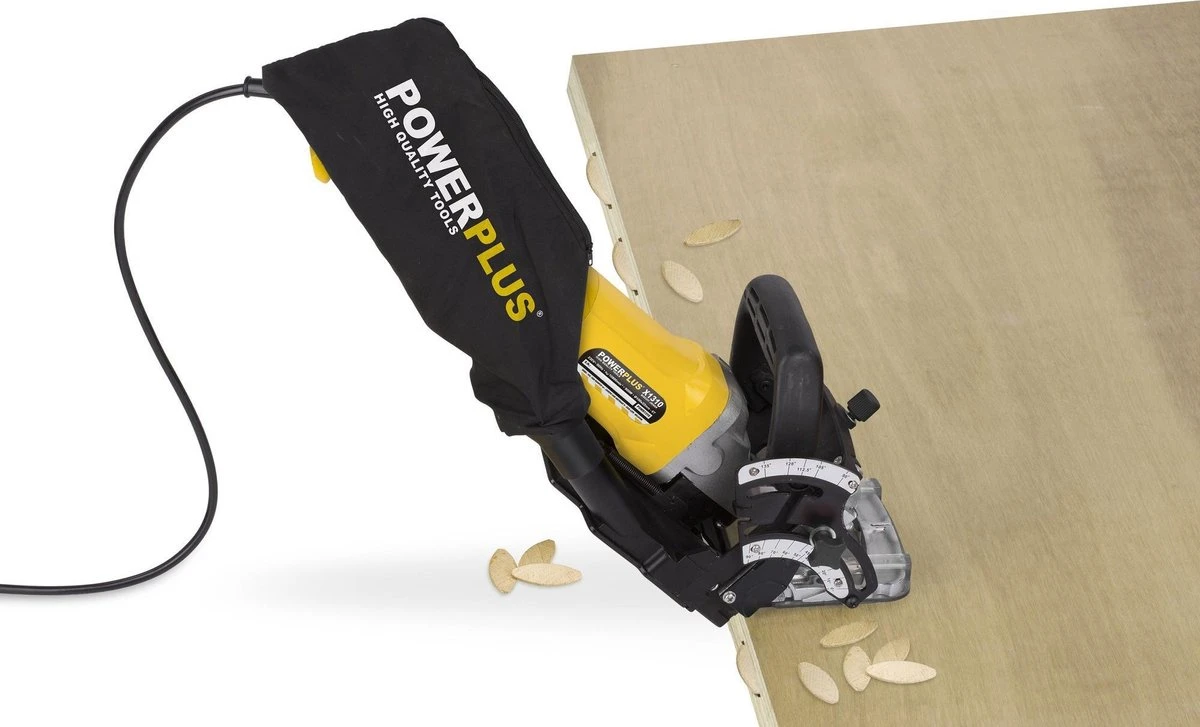 Powerplus POWX1310 Freesmachine - 900W - Lamellenfrees - Diepte En Hoogte Meter, Incl. Opvangzak 4 Powerplus POWX1310 Freesmachine - 900W - Lamellenfrees - Diepte En Hoogte Meter, Incl. Opvangzak - Afbeelding 2