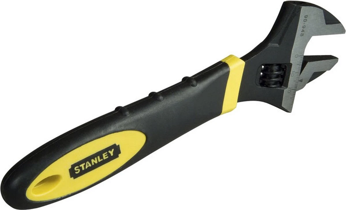 STANLEY 090948 Verstelbare Moersleutel - Bimat - 200 Mm 4 STANLEY 090948 Verstelbare Moersleutel - Bimat - 200 Mm - Afbeelding 2