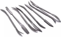 8 Delige Speksteen Raspenset - Spek Steen Pakket - Hout - Klei - Vijl - Vijlenset - Gereedschap - Grating Set -WerkPro Verkoopwinkel 1200x737 10
