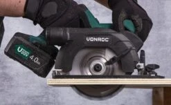 VONROC Accu Cirkelzaag – VPower 20V (zonder Accu & Lader) – Incl. Parallelgeleider & Ø150MM Zaagblad -WerkPro Verkoopwinkel 1200x738 4