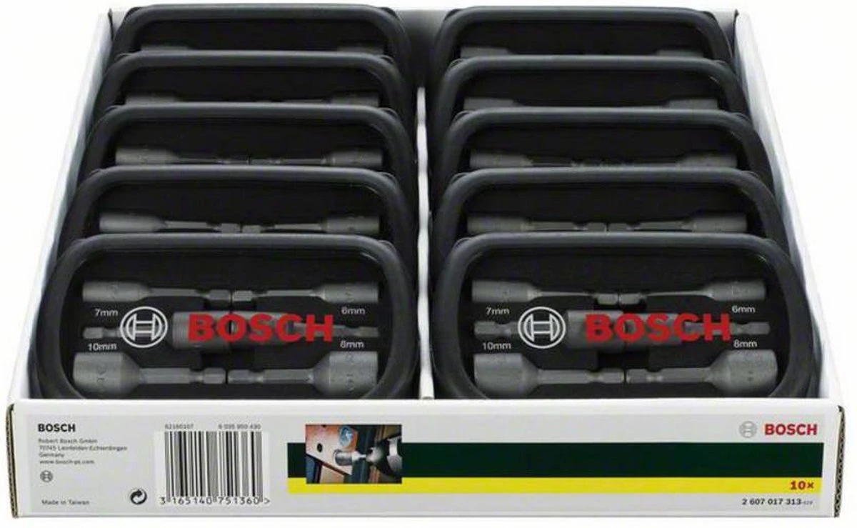 Bosch Dopsleutelset - 6-delig 5 Bosch Dopsleutelset - 6-delig - Afbeelding 3