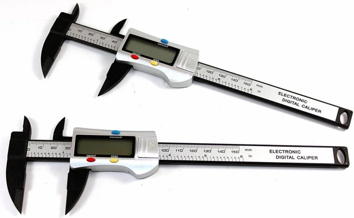 Benson Digitale Carbon Schuifmaat - Caliper - 150 Mm 5 Benson Digitale Carbon Schuifmaat - Caliper - 150 Mm - Afbeelding 3