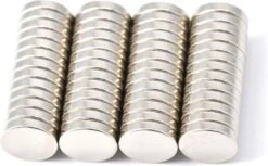 50 Stuks Super Sterke Kleine Platte Zilverkleurige Ronde Neodymium Magneetjes. Magneten Van 10x2mm Voor Op De Koelkast, Het Whiteboard Of Radiatorfolie. -WerkPro Verkoopwinkel 1200x742 10